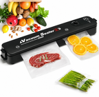 Automatic Vacuum Food Sealer Machine — Dual Sealing Modes, 5 Bags Included, Keeps Food Fresh Longer