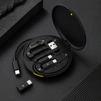 5-in-1 Multi-Functional Charging Cable Kit — Compact Pocket Case, 60W Fast Charging